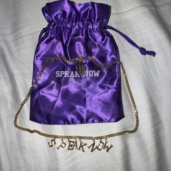 Taylor Swift Jewelry - Speak Now Necklace